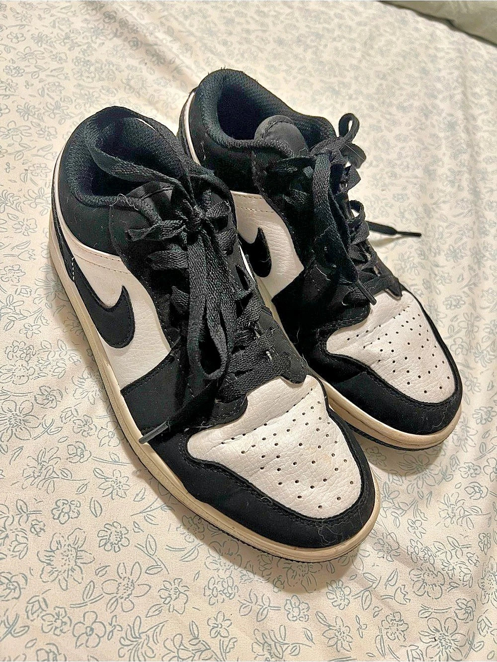 Jordan Air Jordan 1 Low 'Black White' Sneakers Black & White US 7